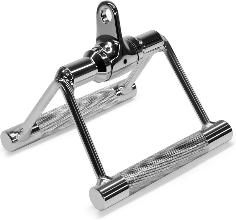 Yes4All Double D Row Handle Cable Attachment, Combo Tricep Pulldown Rope, Cable Machine Accessories for Home Gym - Image 1