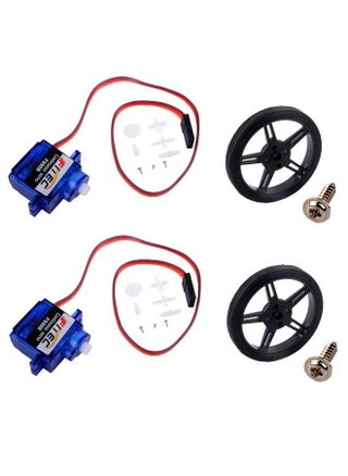Feetech Fs90R 360 Degree Continuous Rotation Micro Servo Motor + Rc Tire Wheel For Arduino Microbit (Pack Of 2) - pzsku/Z0ED92248C9B27240FC77Z/45/_/1688537189/ae8f1531-feff-45cc-928d-7b4b1ba3c7ed