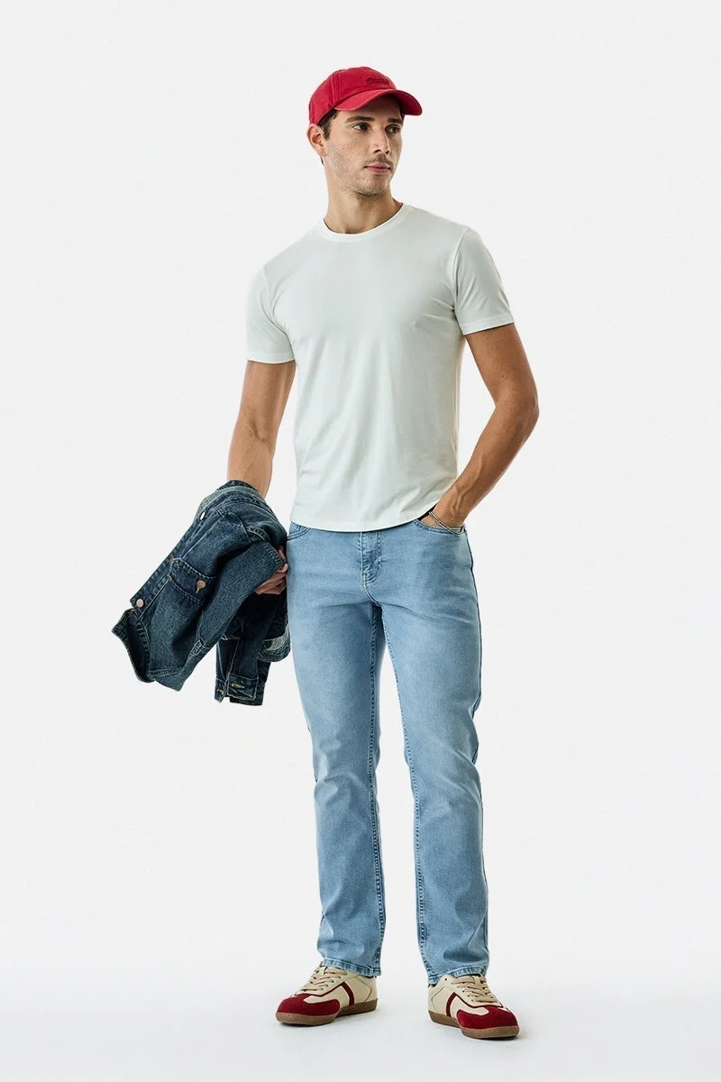 SNITCH Regular Fit Stretch T-Shirt