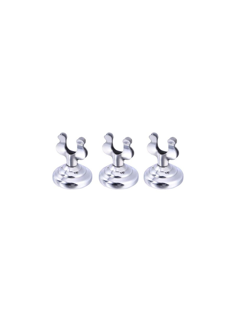 GGOOT 3pcs Place Card Holder Stainless Steel Harp Style Table Name Card Holder Tabletop Number Photo Stand Menu Displays Clip for Restaurants Weddings Banquets  - Image 1