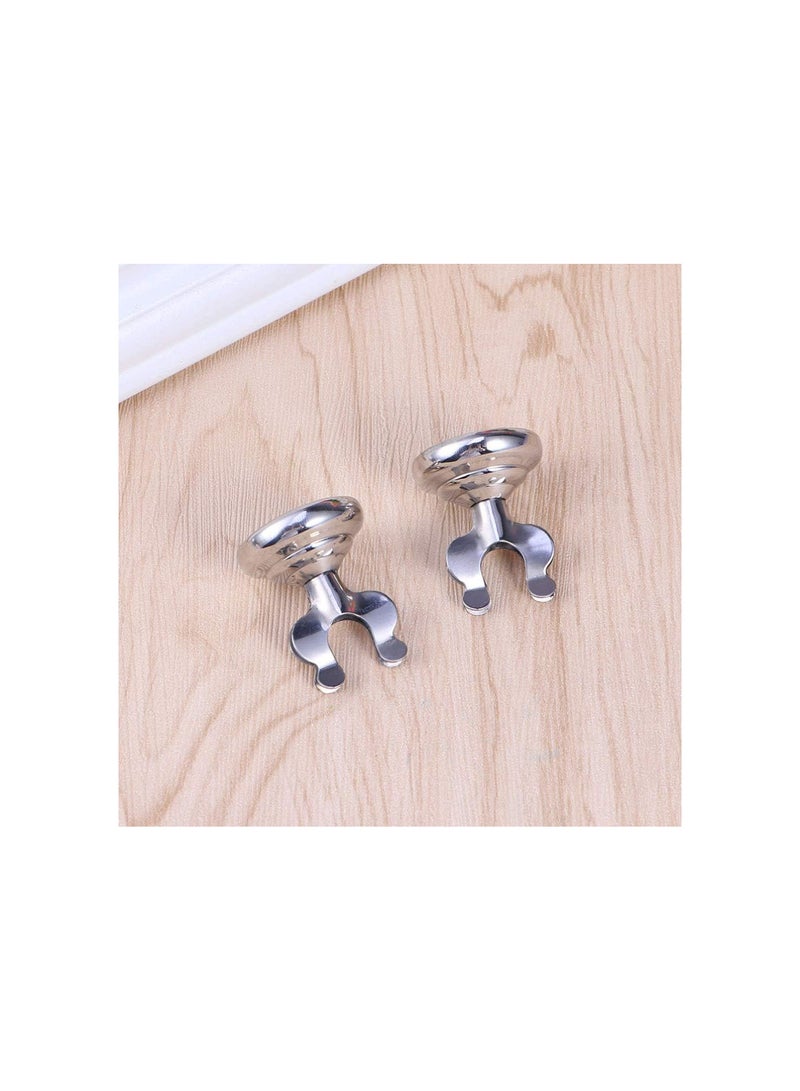 GGOOT 3pcs Place Card Holder Stainless Steel Harp Style Table Name Card Holder Tabletop Number Photo Stand Menu Displays Clip for Restaurants Weddings Banquets  - Image 4