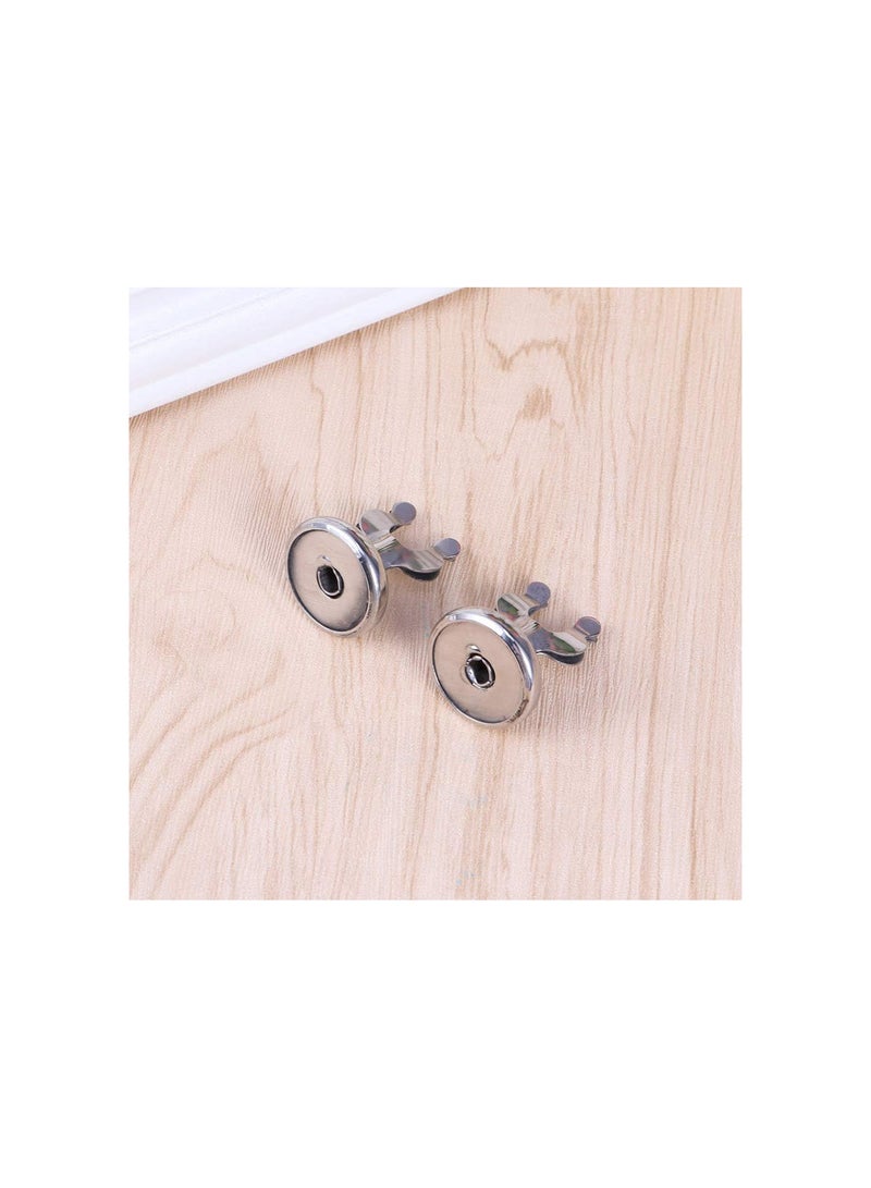 GGOOT 3pcs Place Card Holder Stainless Steel Harp Style Table Name Card Holder Tabletop Number Photo Stand Menu Displays Clip for Restaurants Weddings Banquets  - Image 5