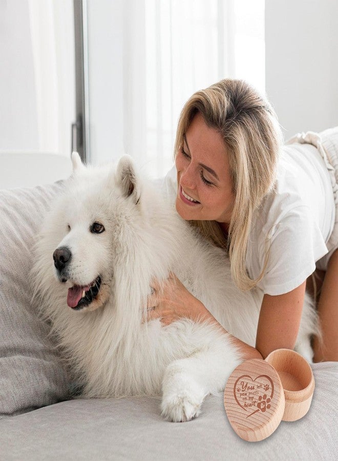 NICENEEDED Cat Whisker Box, Cat Whisker Collector Wooden Cat Whisker Jar, Pet Keepsake Box Loss of Cat Sympathy - Image 4