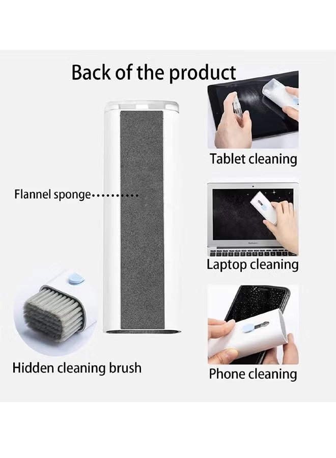 7 in 1 Electronic Cleaner kit - Keyboard Cleaner Keyboard Cleaning Kit Laptop Cleaner with Brush Electronic Cleaner for Airpods pro/Laptop/Phone/Computer/Screen (Give Away a Flannel Cloth) Blue - Image 4