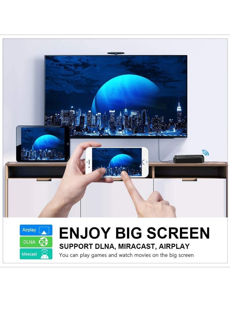 ELTRAZONE - X96Q Android 10.0 Smart TV Box – H313 Quad Core ARM Cortex-A53 Processor | 4K Ultra HD & 3D Playback | Supports Wi-Fi, HDMI & USB | High-Speed Android Streaming Set Top Box | Smart Media Player for YouTube, IPTV, Netflix & More | Easy Plug & Play TV Upgrade - Image 1