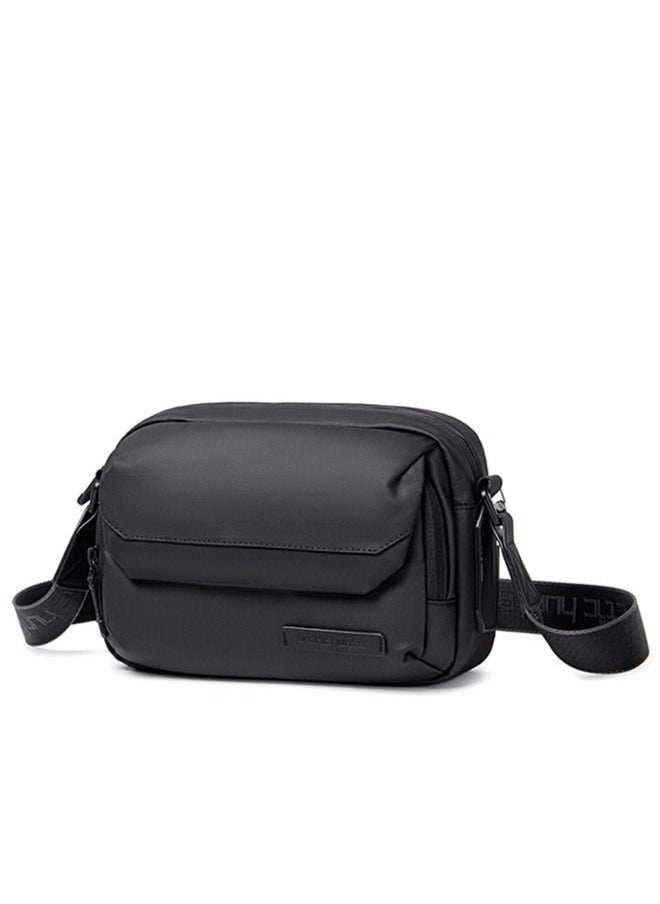 ARCTIC HUNTER YB00518 7.9-Inch Crossbody Casual Waterproof Muti-Pocket Bag - Black  - Image 1
