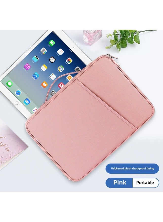 حافظة تابلت Ipad مقاس 12.9 بوصة حافظة داخلية لحقيبة تخزين الكمبيوتر اللوحي huawei مقاس 10.9 بوصة غطاء حماية مناسب عالمي للأجهزة اللوحية - اللون: مسحوق ساكورا - الأبعاد: حقيبة كمبيوتر 15.0/16 بوصة - Image 1