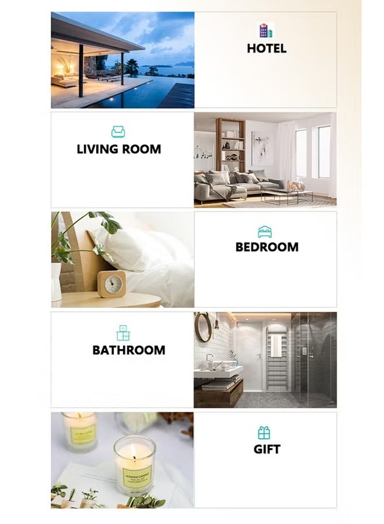 BiuTFon 3-pack Scented Candles Gift Set for Women,3 Pack Aromatherapy Candle for Home Scented,Natual Soy Candles Gifts for Anniversary, Birthday, Mother's Day, Bath,Spa, Meditation - Image 3