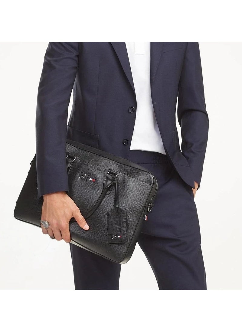 Tommy Hilfiger Plus Tommy Hilfiger Black Laptop Bag  - Image 5