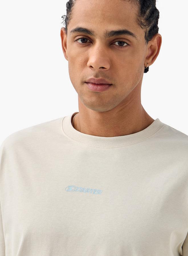 Starter Logo Print T-shirt with Short Sleeves - Image 4