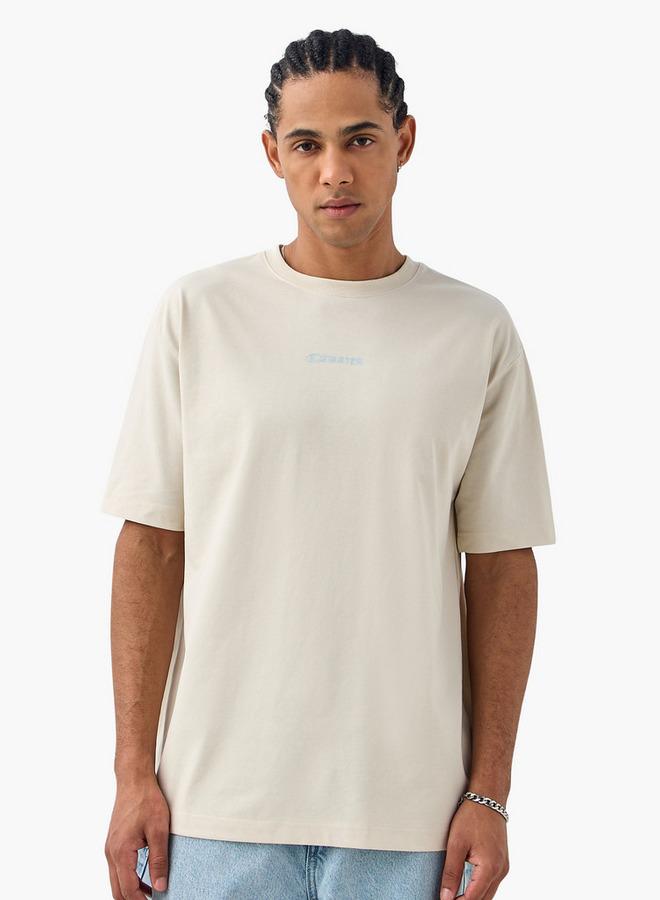 Starter Logo Print T-shirt with Short Sleeves - Image 3