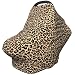 Mcewoel Leopard Print Baby Car Seat Cover Multi Use Stroller Cover Leopard Baby Stuff - Image 2