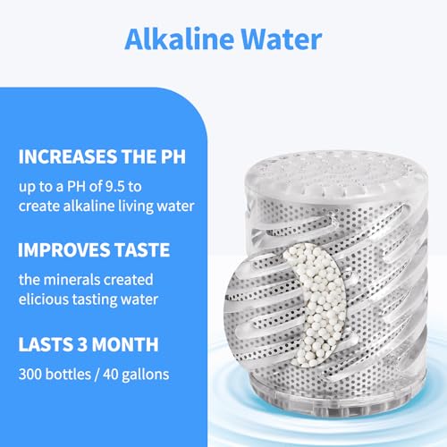 CLYORA Alkaline Water Core Converts Water to pH 8095 AlkalineWater Adds Essential Minerals for Enhanced Hydration Converts 40 Gallons - Image 5