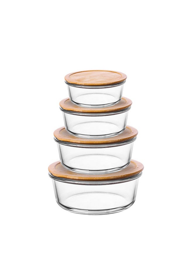 Food Storage, Glass- 4 Pieces, China