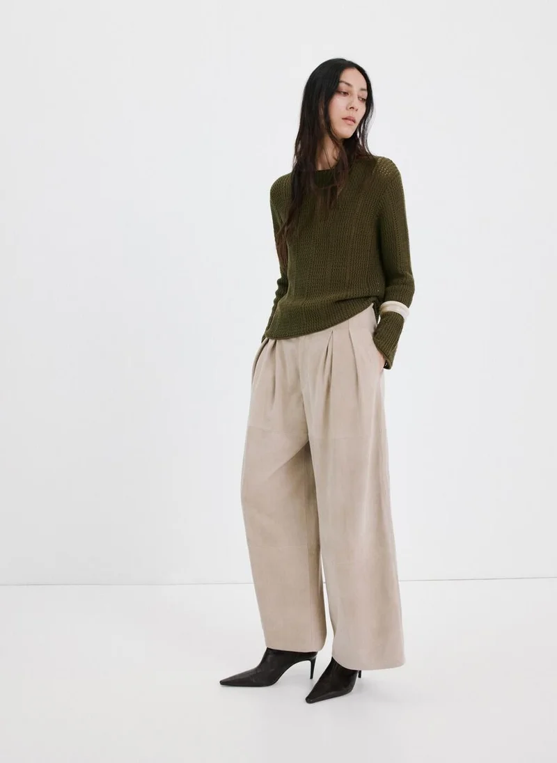 MANGO  Knitted ribbed sweater for Women | Best Price UAE