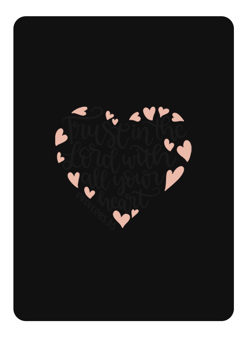 Theodor Protective Flip Case For Xiaomi Pad 5 Pro 12.4 With Trifold Stand Auto Wake Sleep Shockproof Cover Trust in the lord with all your heart copy - Image 1