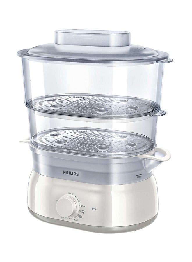 Philips Multifunctional Collection Steamer 900W HD9115 White/Beige - Image 2