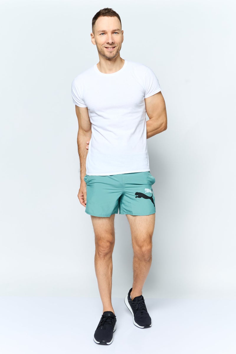 PUMA Men Sportswear Fit Training Shorts, Sage Green - Image 4