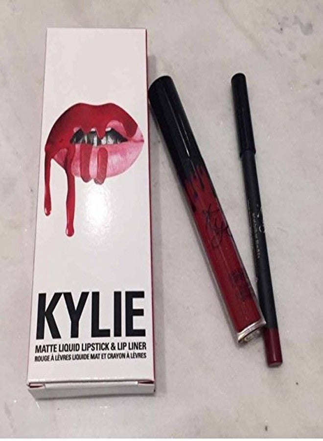 Kylie Cosmetics مجموعة شفاه كايلي ماري جو ك، 1.6 أونصة - Image 3