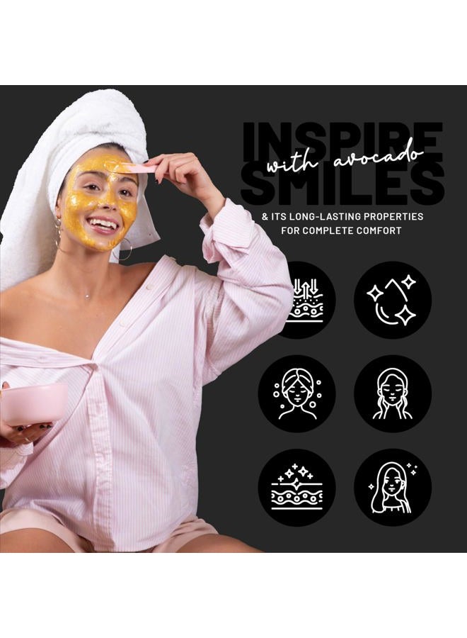 BRÜUN جِل ماسك جرة أسود ذهبي ساليسيليك AC BHA قناع وجه قابل للإزالة | 23 أونصة سائلة مجموعة سبا لجيل ماسك مرطب - Image 3