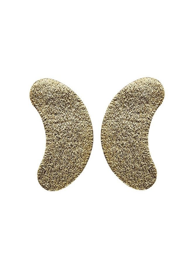 SKIN GYM Gold Foil Eye Mask, Facial Skin Care Products With Hyaluronic Acid for a Hydrated Look, Naturally Reduces Fine Lines & Wrinkles and Treats Dark Circles, Single  - Image 1