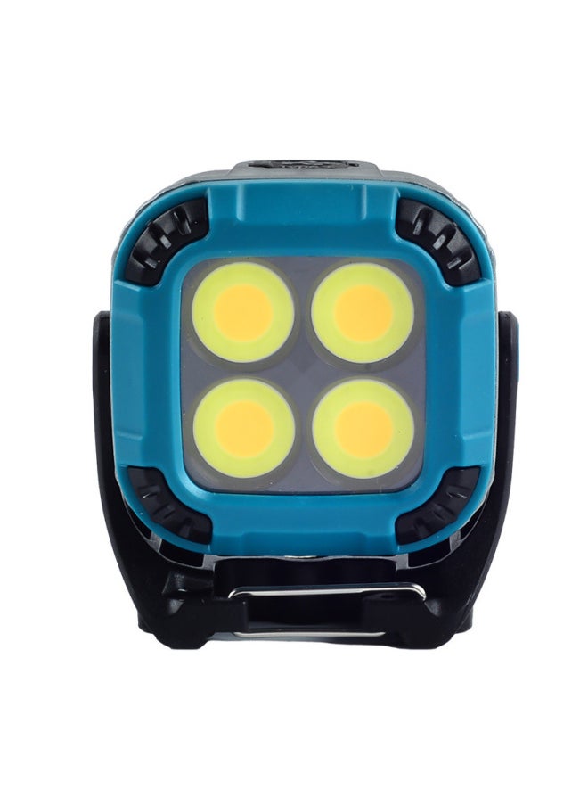 Generic - Full-scene Working Lamp Multi-gear Rotating Lamp Holder Strong Magnetic Adsorption Garden Lamp Outdoor Camping Lamp Inspection Lamp-Power:W8129-4 - Image 1