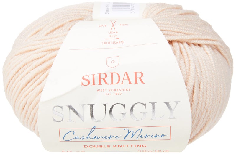 Sirdar Snuggly Baby Cashmere Merino DK Double Knitting Almond 453 50g