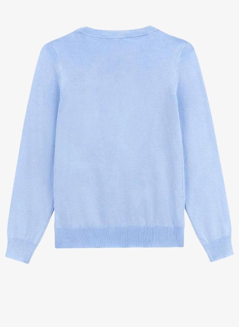 GUESS Youth Long Sleeve Crew Neck Sweater - Image 3