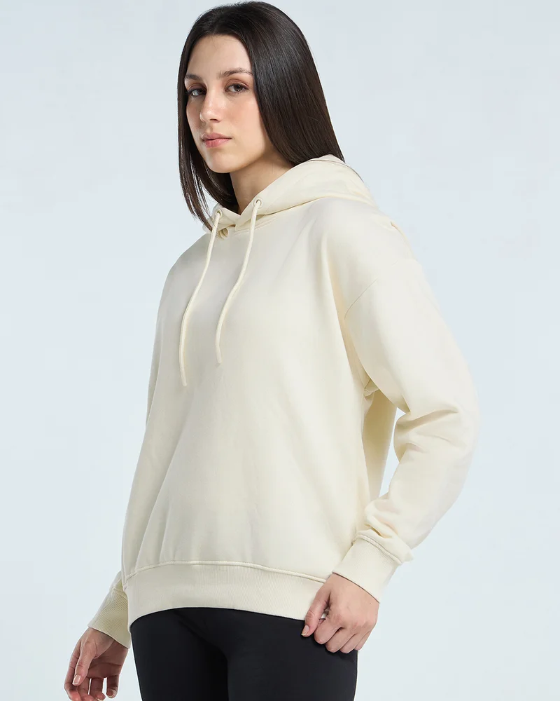 bewakoof Women's Gardenia Oversized Hoodies