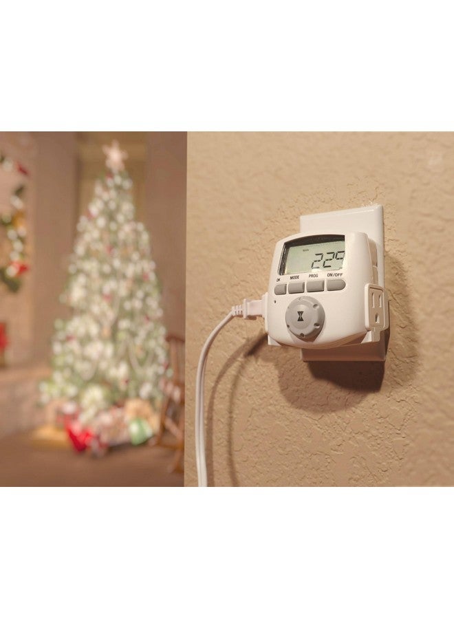 إنترماتيك مؤقت إنترماتيك DT620 الرقمي الداخلي عالي التحمل - خيارات برمجة كاملة لمدة 7 أيام - مؤقت للإضاءة والمراوح والأجهزة الصغيرة - Image 2