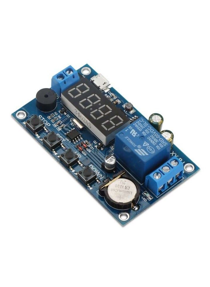 Multifunction RTC Real Time Clock Timer Relay Module Clock Controller 24H 5 Mode with LED Display