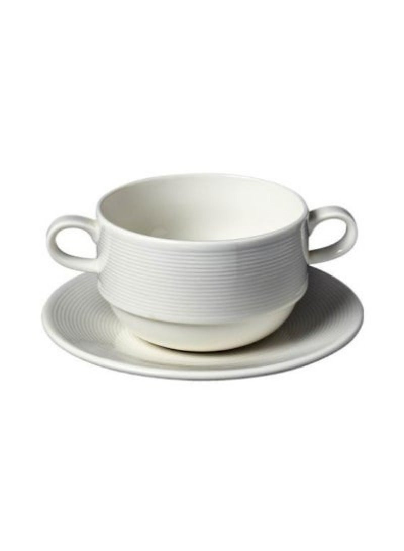 Top Pick Wish Stackable Soup Cup Handled 350Cc