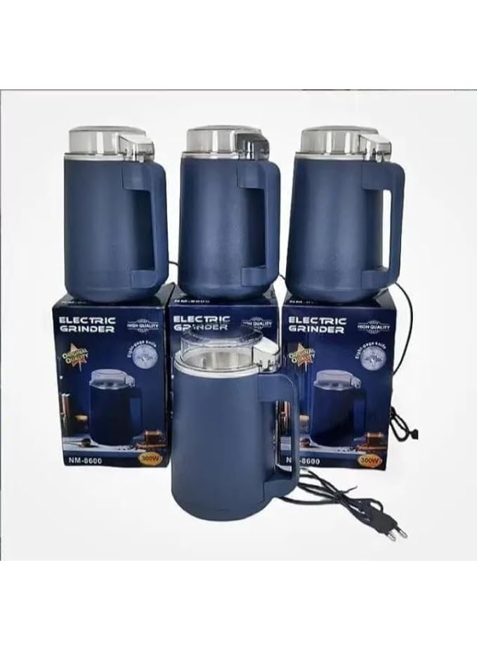 300ml Multifunctional Electric Coffee Grinder, Four Stainless Steel Blades for Precise and Efficient Grinding, for Grinding Coffee Beans, Spices and Flax Seeds - Image 5