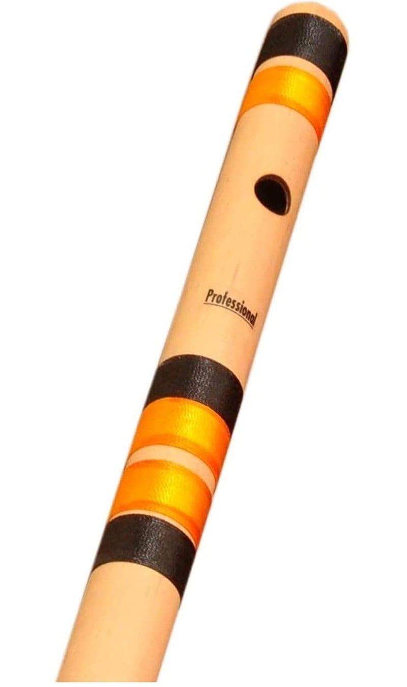 IBDA أدوات موسيقية من الخيزران | نغمة طبيعية C | للمحترفين/المبتدئين | 19 بوصة بانسوري | آلة موسيقية باسوري - Image 1