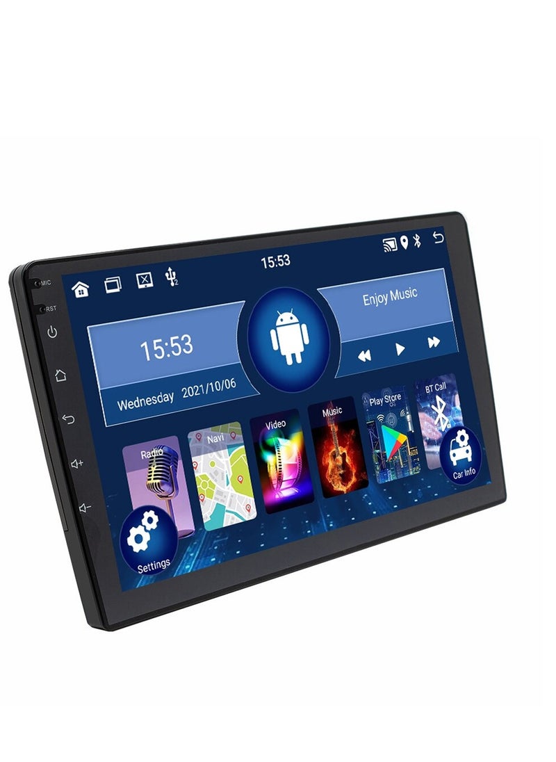 10 Inch Touchscreen Car Display 1080 p Full HD With IOS and Car Android Mirror Link Music System Android 11