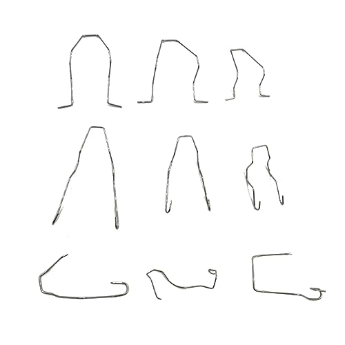 DSkoiph 9 PCs Bulb Universal Car Headlight Clamp Bulb Retaining Spring Clips for H1/ H3 /H4 /H7 Headlamp Dip Bulb Hoder - Image 1