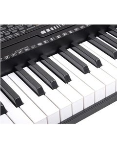 Mike Music 61 Key Keyboard Piano for Beginners LCD Display MK825 Eletronic Keyboard Lighting Digital Piano Keyboard with Sheet Music Stand, Power Supply,Keyboard Stand, Piano Bench  - Image 4