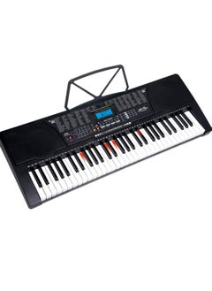 Mike Music 61 Key Keyboard Piano for Beginners LCD Display MK825 Eletronic Keyboard Lighting Digital Piano Keyboard with Sheet Music Stand, Power Supply,Keyboard Stand, Piano Bench  - Image 2