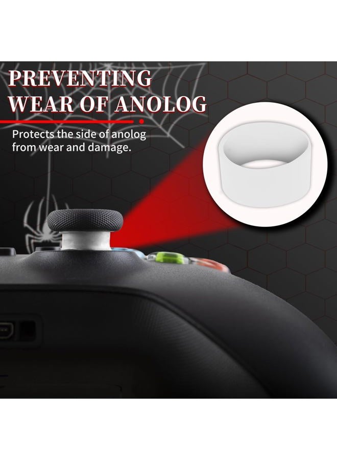 PlayRealm Silicone Skin Cover Sticker x 1 & Extender Grips x 2 for Xbox Series/One Controller Venom - Image 4