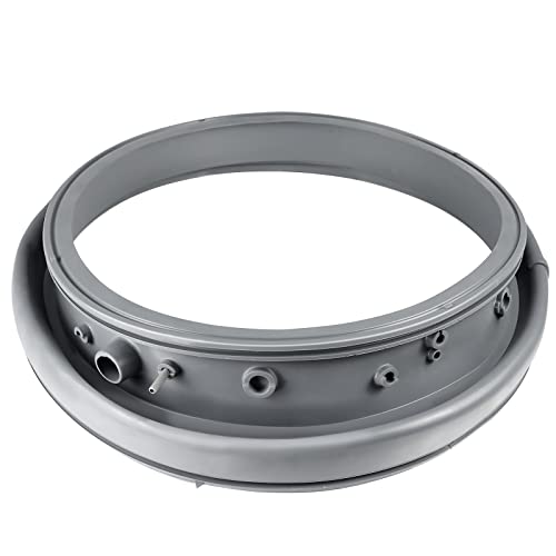 Techecook Upgraded DC97-16140P DC97-19755A Washer Door Boot(OEM) by Techecook - Replacement for Samsung Front Load Washer Door Seal WF45K6200AW WF45K6200AZ - Replace DC64-02174A,DC97-19755A,AP6002538,PS11735181 - Image 1