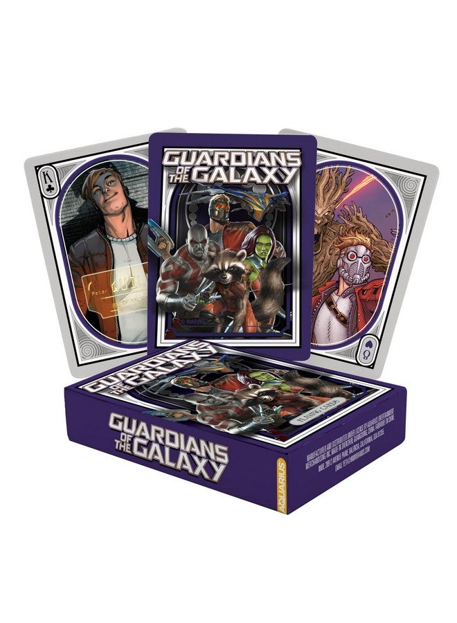 AQUARIUS Guardians of The Galaxy Nouveau Playing Cards - Guardians Comic Themed Deck of Cards for Your Favorite Card Games - Officially Licensed Guardians of The Galaxy Merchandise & Collectibles - Image 1