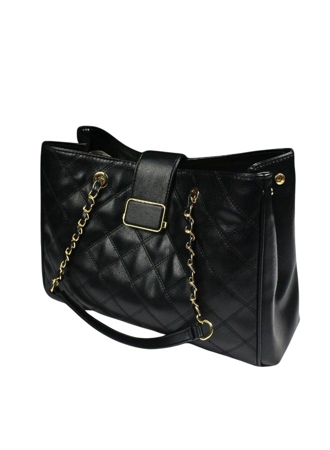 Capotina shoulder bag -black