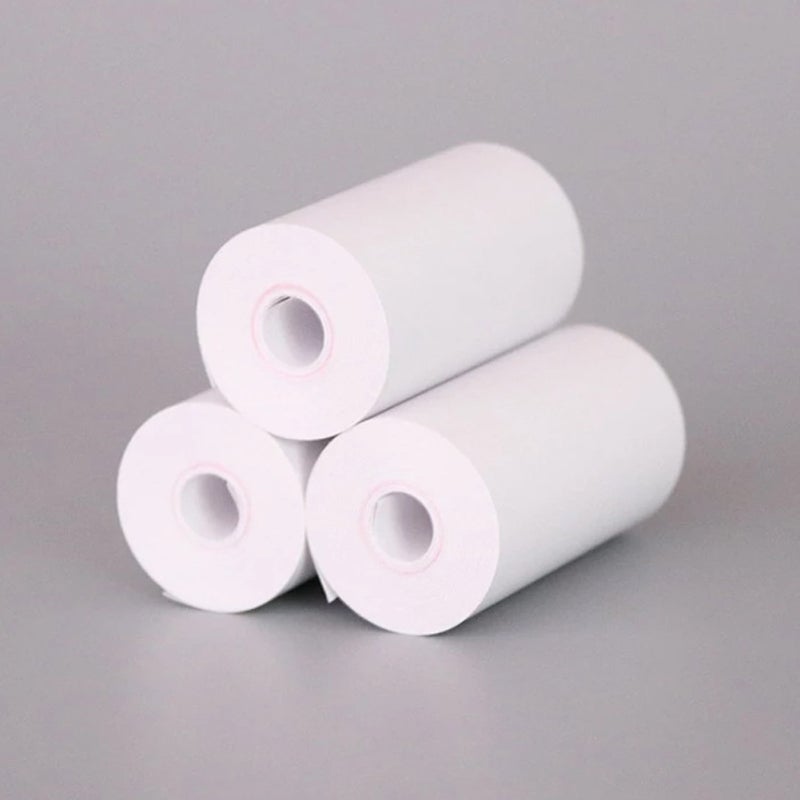 Thermal Paper Roll 57*25mm Durable Environmental Material Printer Roll - Clear Smooth Printing Photo Printer for Pocket Portable Printer, Receipt Memo Journal Printing - Image 4