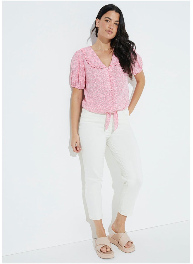 Matalan Ava Ecru Mom Jeans 
