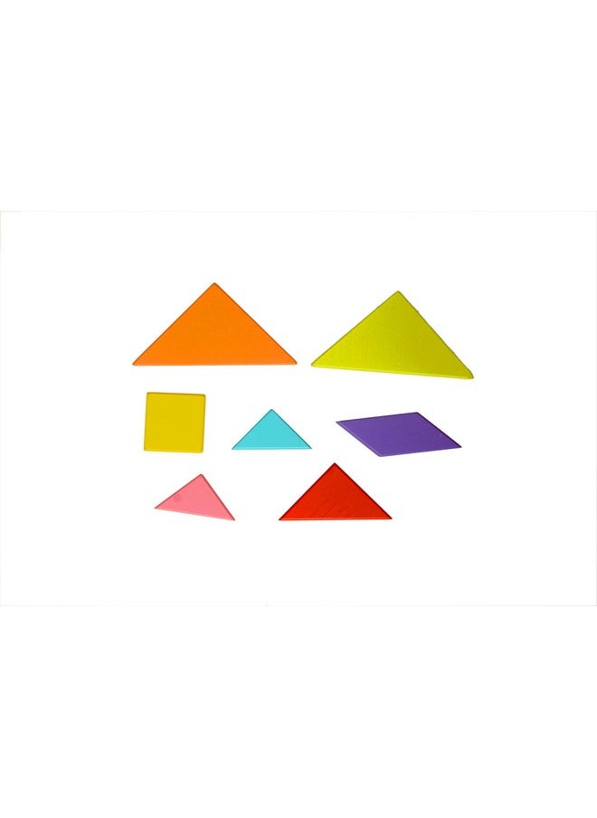 Vibgyor Vibes &Trade 7 Piece Wooden Tangram Puzzle For Mind Development Of Kids  - Image 2
