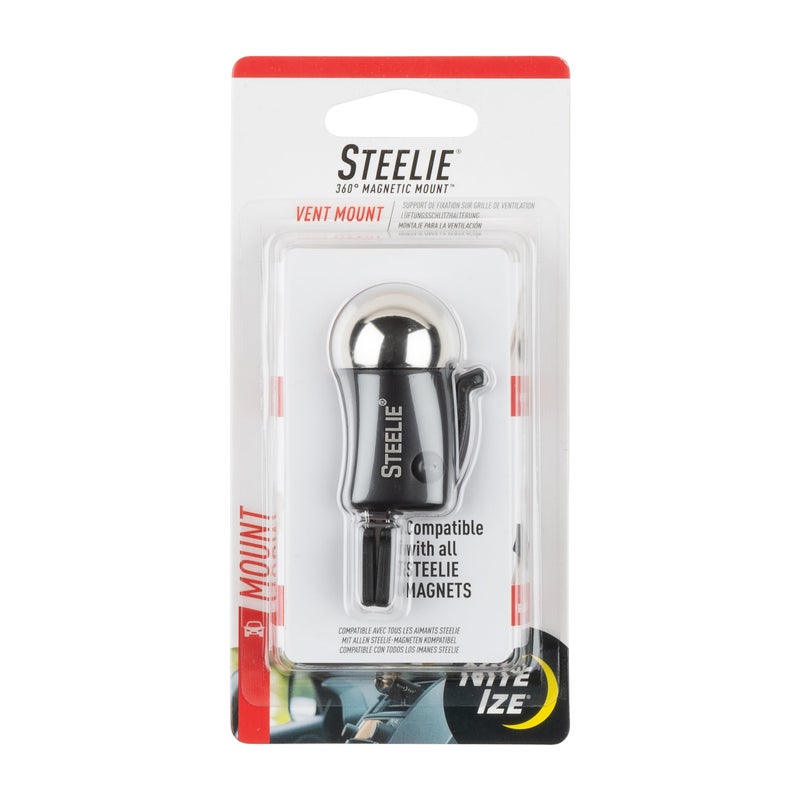 Nite Ize Steelie Vent Mount Additional Car Vent Mount for Cell Phones Compatible Phone Accessories for Steelie Magnetic Phone Mounting System - Image 2