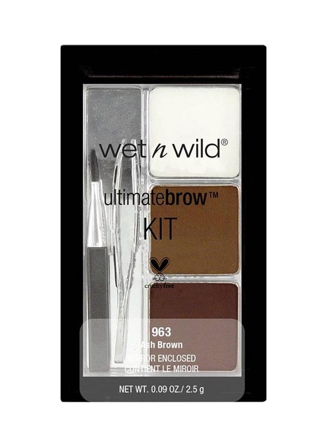 Wet N Wild Brow Kit-Ash Brown - Image 1