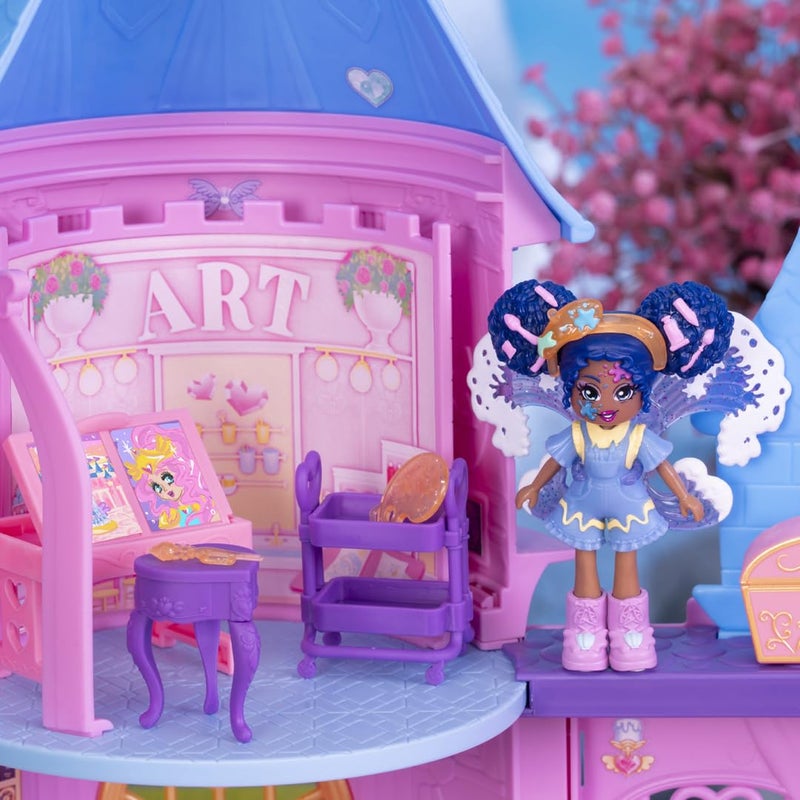 Royale High Art Class Playset - 1 Doll, 6 Accessories - 1 Surprise Water Reveal - Fits Inside Castle Playset - Virtual Item Code Included - Ages 5+ - Image 5