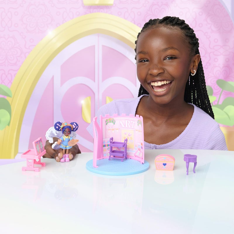 Royale High Art Class Playset - 1 Doll, 6 Accessories - 1 Surprise Water Reveal - Fits Inside Castle Playset - Virtual Item Code Included - Ages 5+ - Image 3