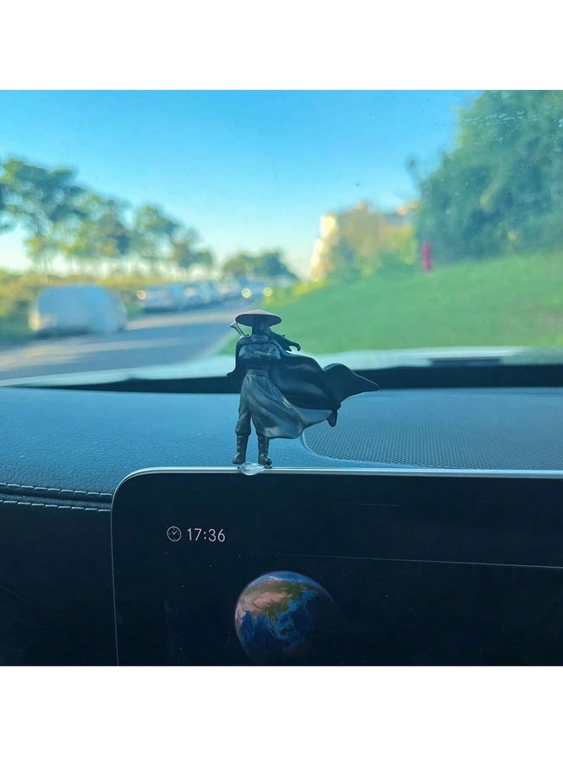 Samurai Warrior Elegant Car Interior Decor and Car Accessory Reflecting Strength and Serenity - Image 2
